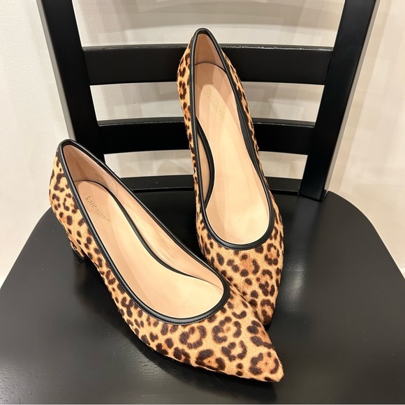Kate Spade Menorca Pump Leopard Print - Picture 2 of 10